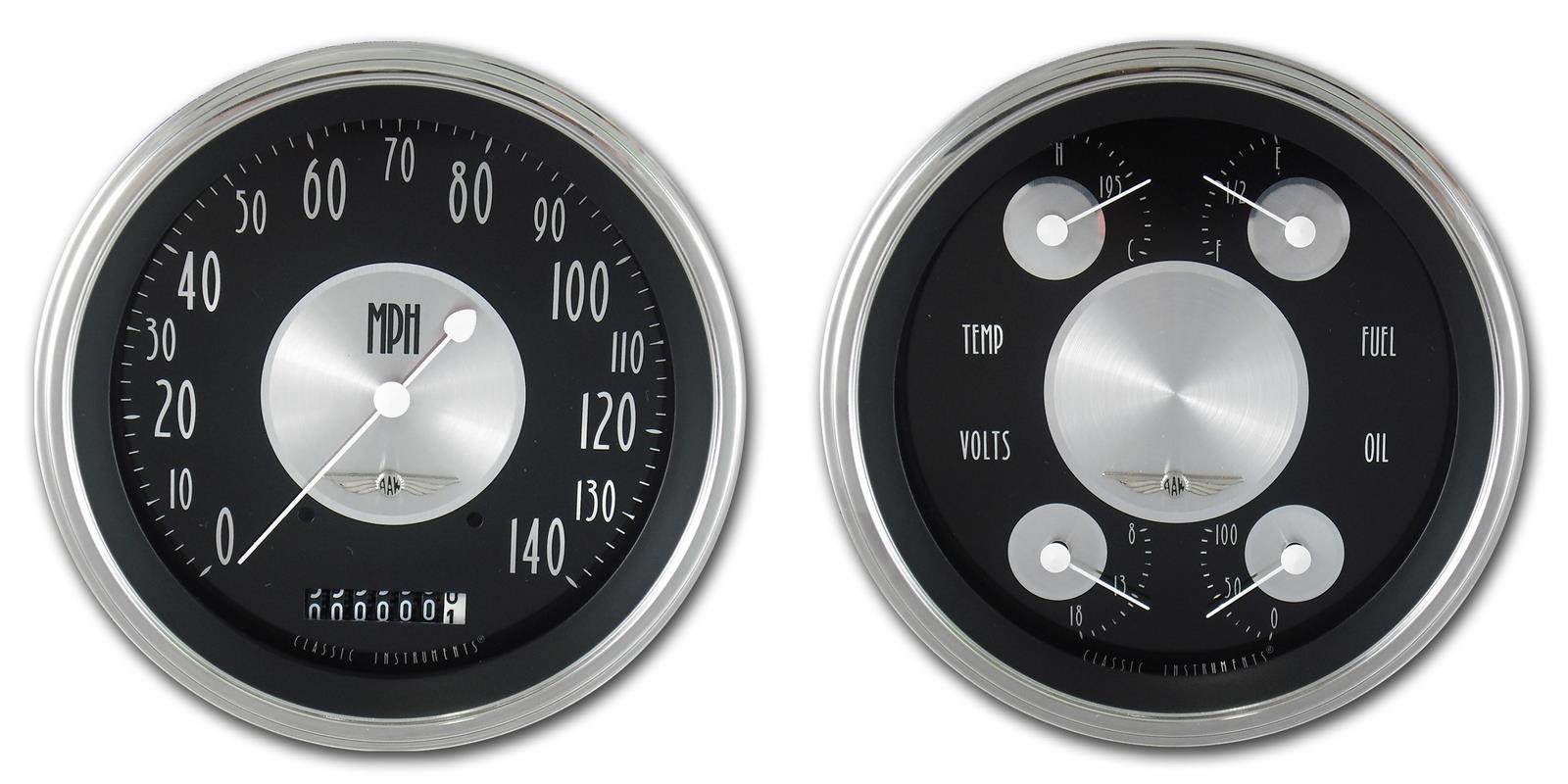 Classic Instruments Gauge Kits and Instrument Clusters CT47AT52-LS