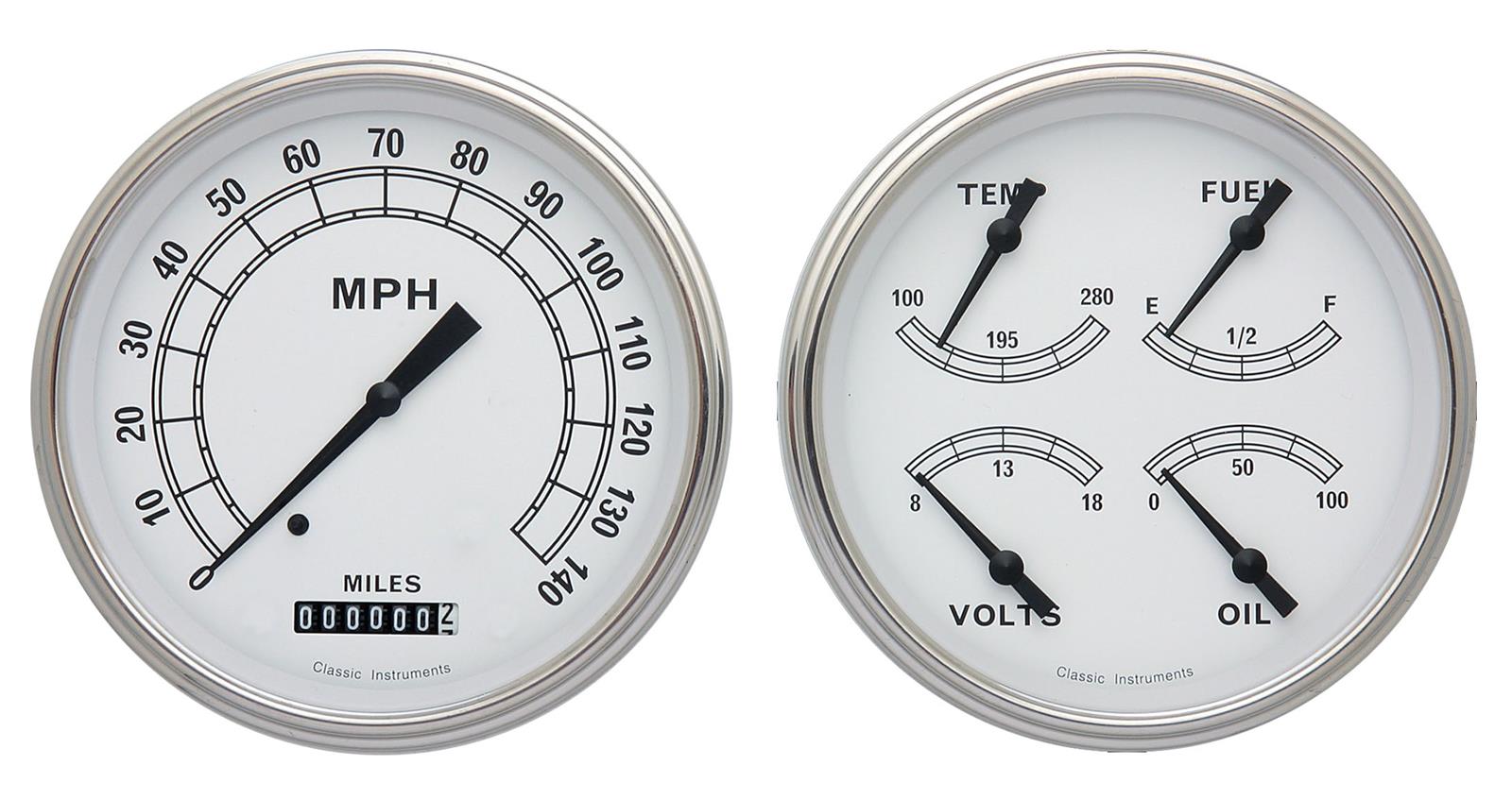 Classic Instruments Gauge Kits and Instrument Clusters CT47CW52-LS