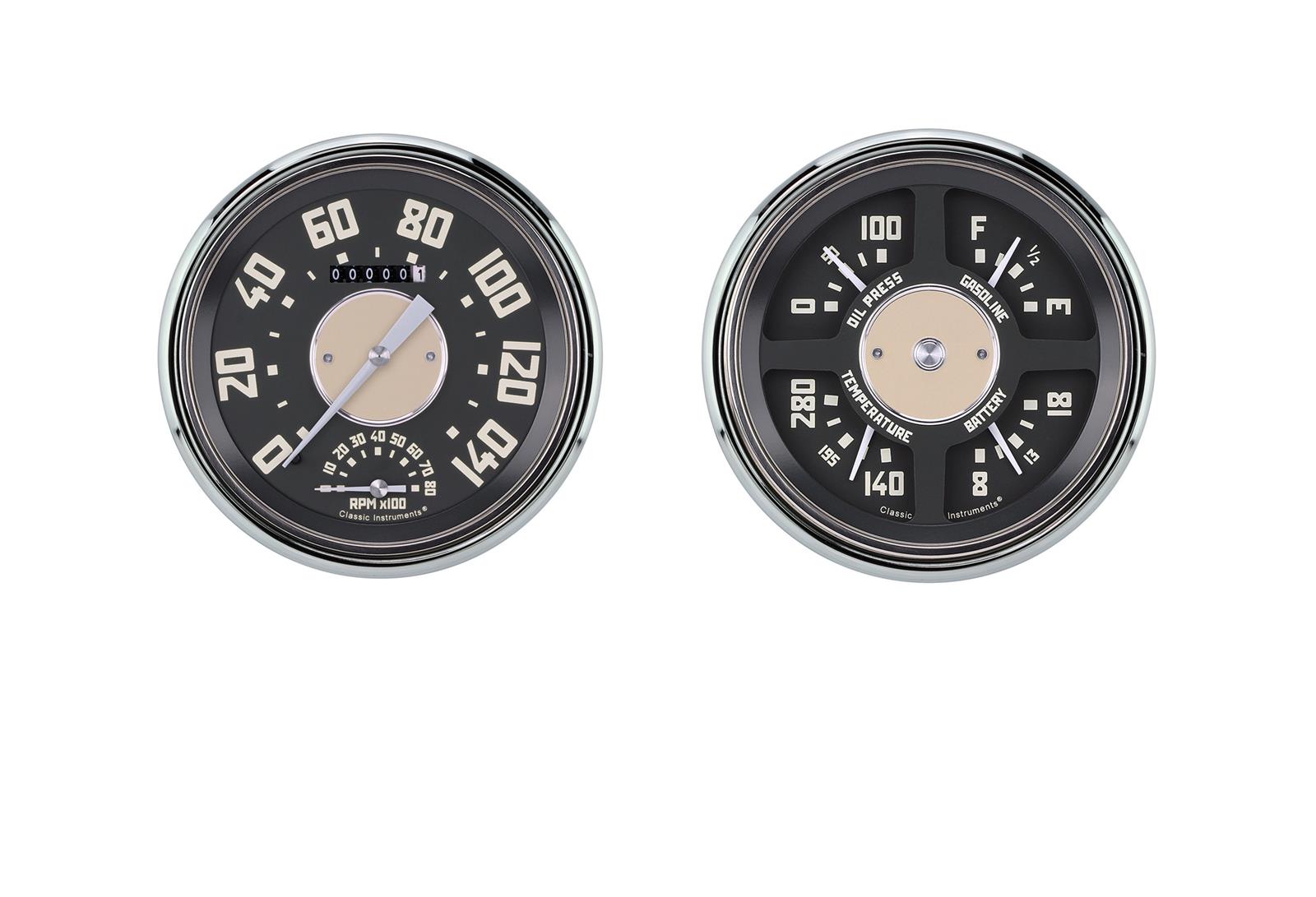 Classic Instruments Gauge Kits and Instrument Clusters CT47OE62-LS