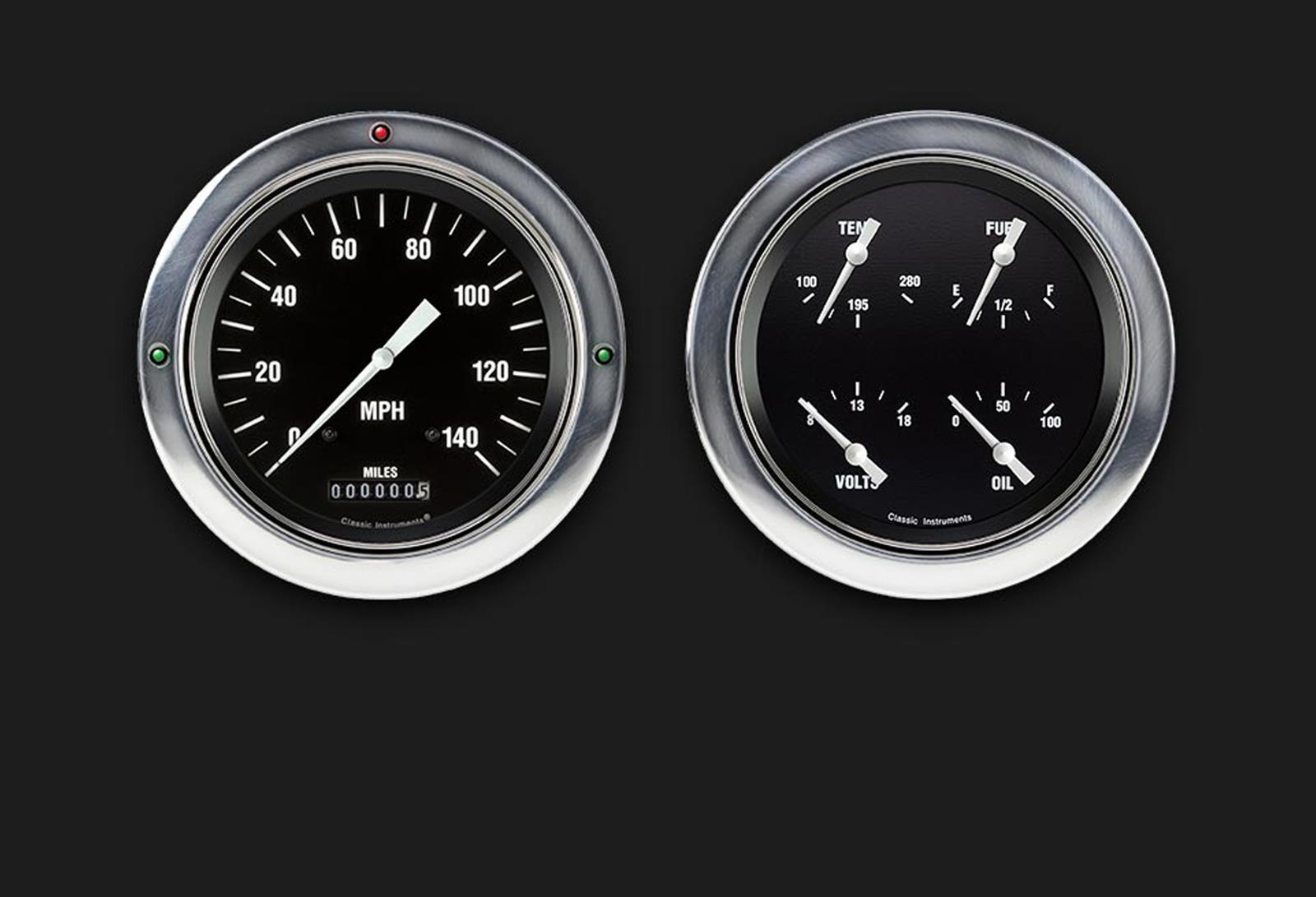 Classic Instruments Gauge Kits and Instrument Clusters CT54HR52-LS thumbnail 2