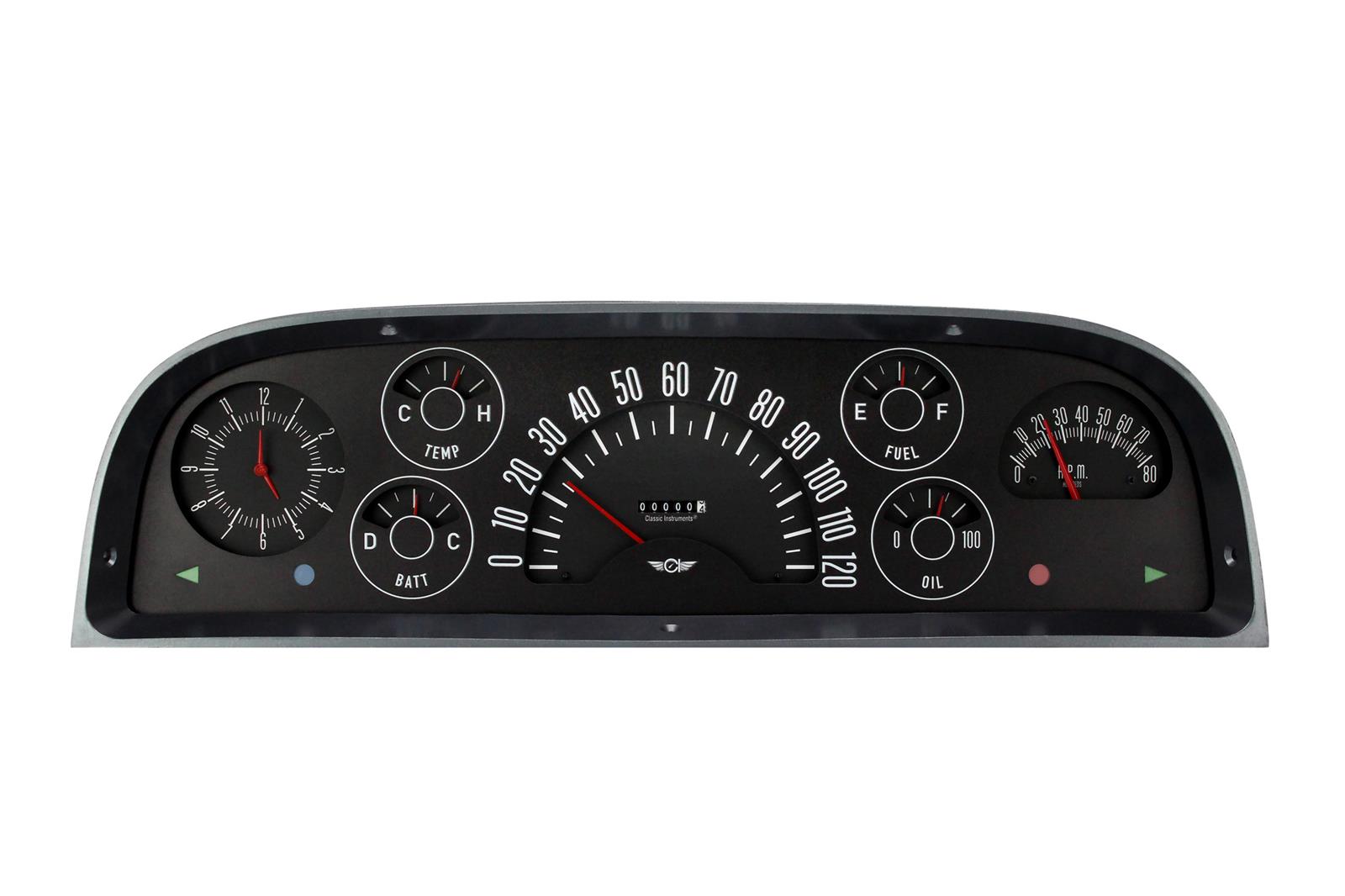 Classic Instruments Gauge Kits and Instrument Clusters CT60B-LS