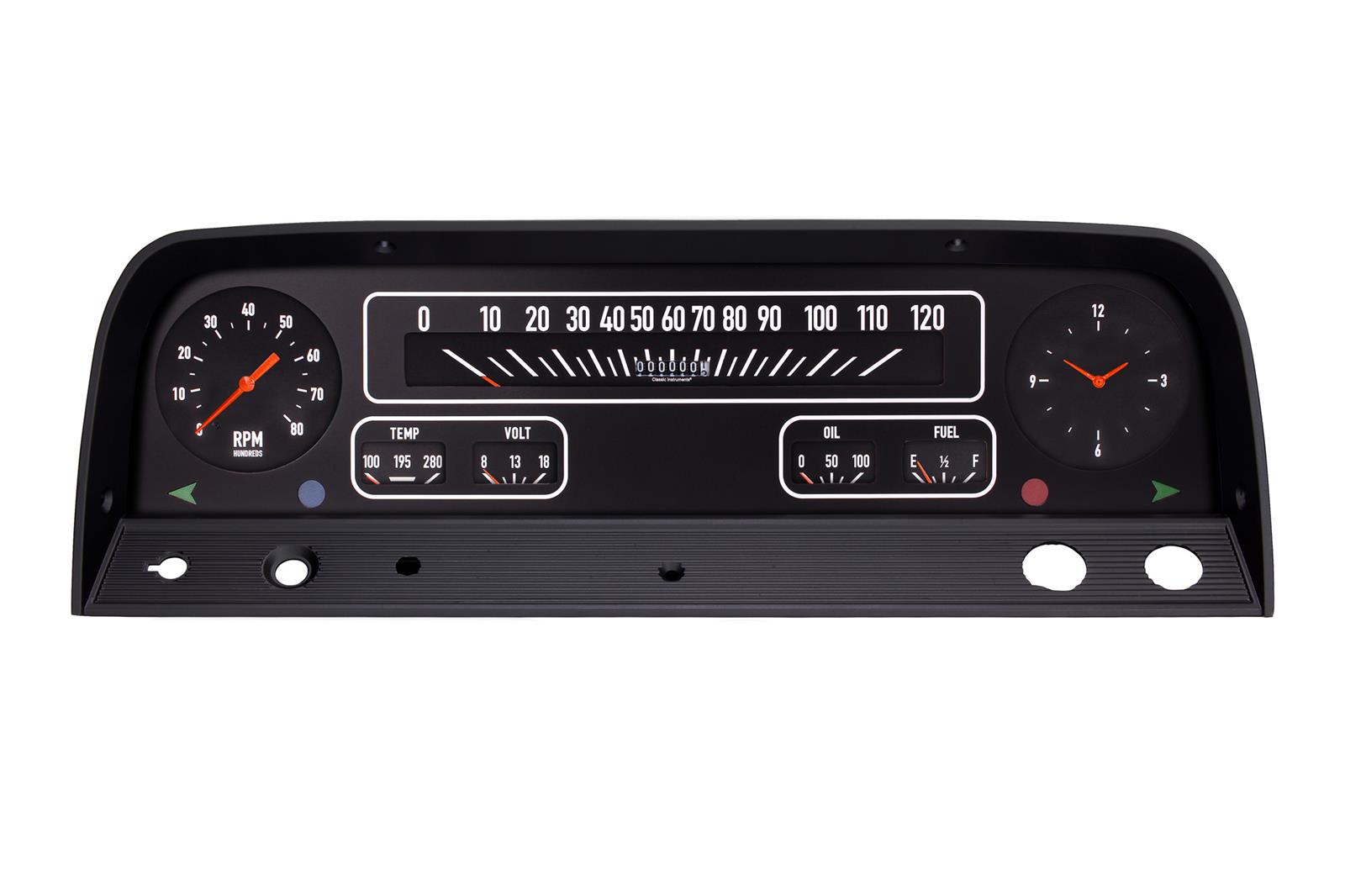 Classic Instruments Gauge Kits and Instrument Clusters CT64B-LS