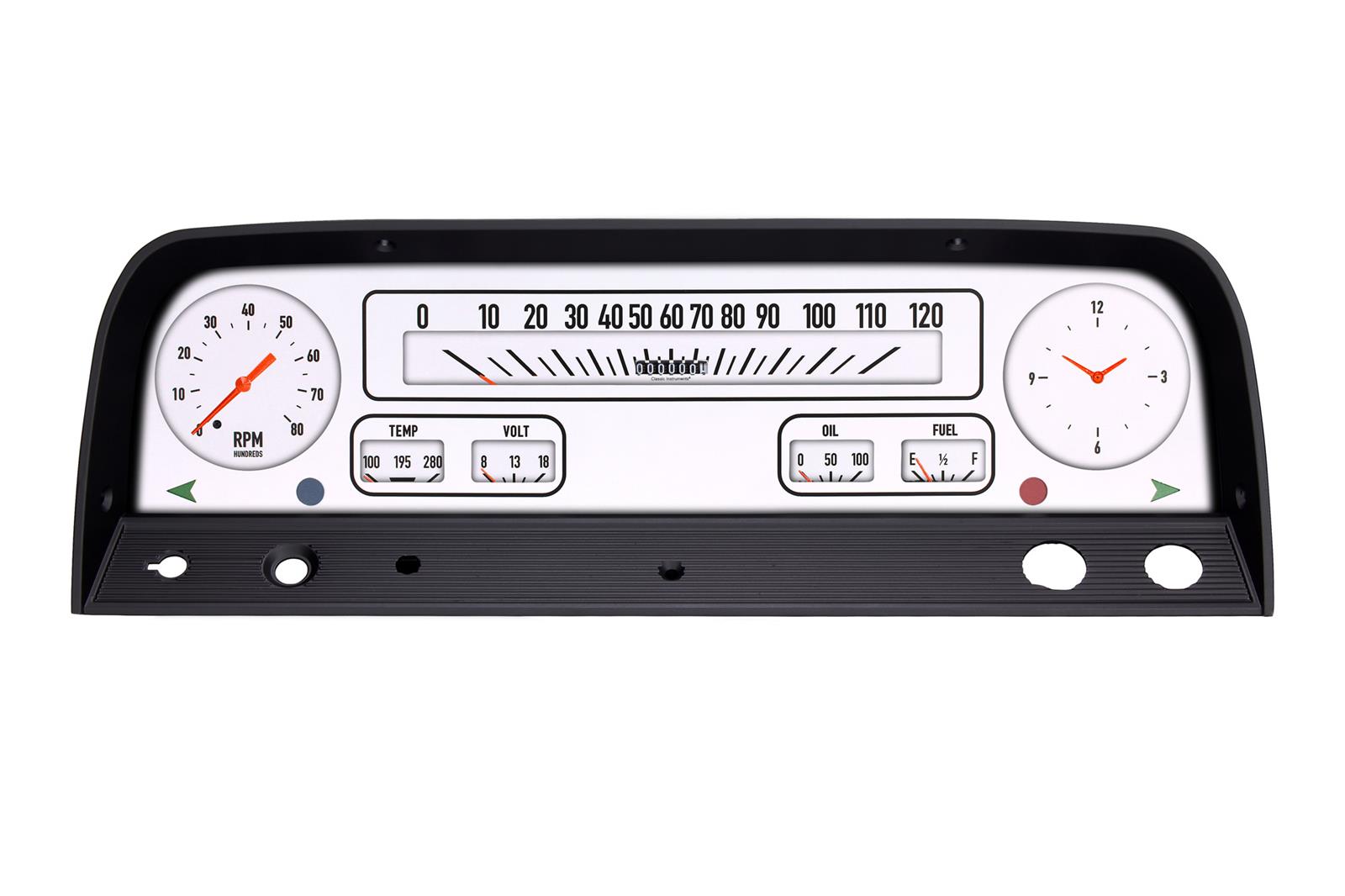 Classic Instruments Gauge Kits and Instrument Clusters CT64W-LS