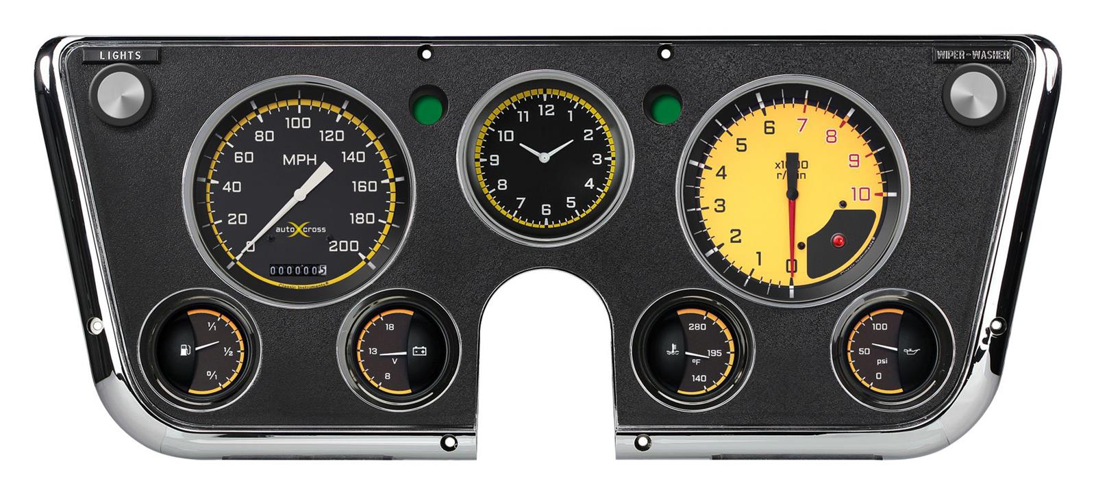 Classic Instruments Gauge Kits and Instrument Clusters CT67AXY-LS