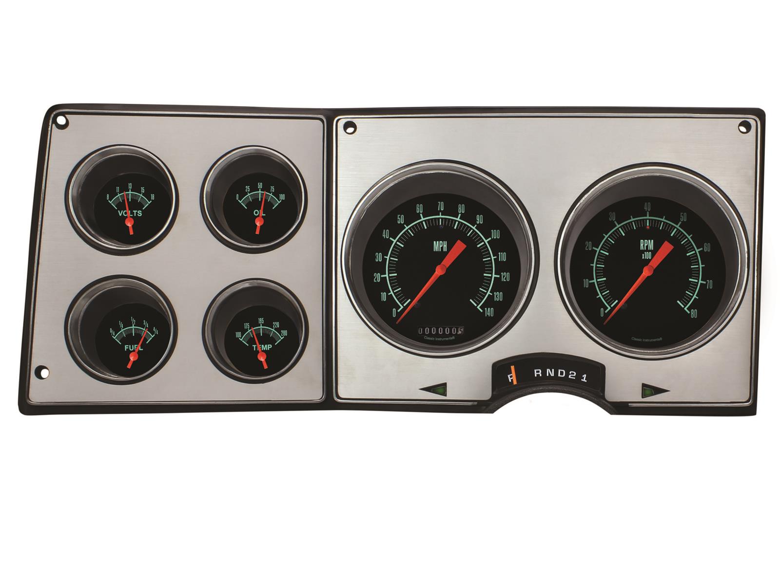 Classic Instruments - Gauge Kits and Instrument Clusters for 1973-1974 C10 PICKUP, C20 C30 PICKUP CT73GS-LS