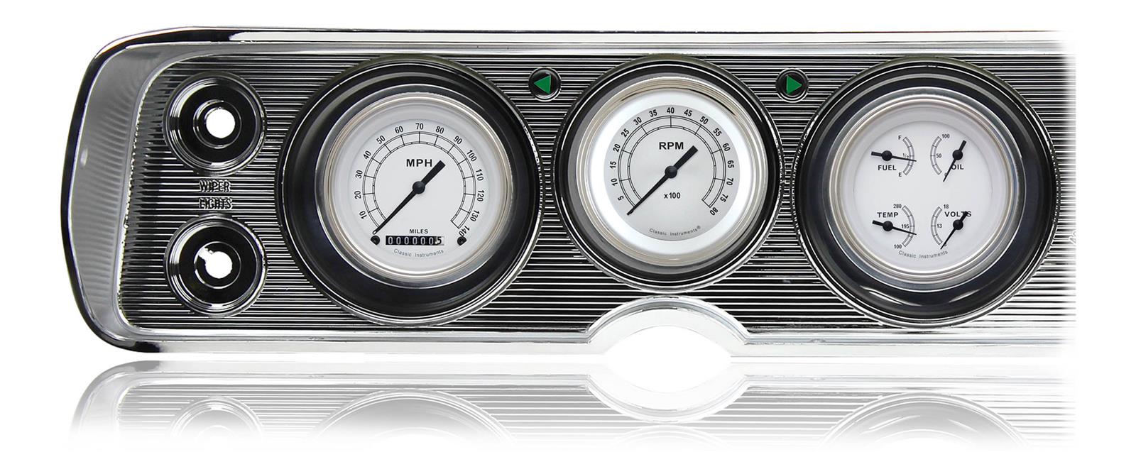 Classic Instruments Gauge Kits and Instrument Clusters CV64CW-LS