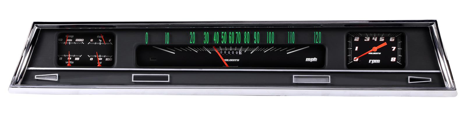 Classic Instruments Gauge Kits and Instrument Clusters CV66VSB-LS