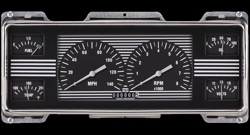 Classic Instruments FC40HR Classic Instruments 1940 Ford Package Gauge ...
