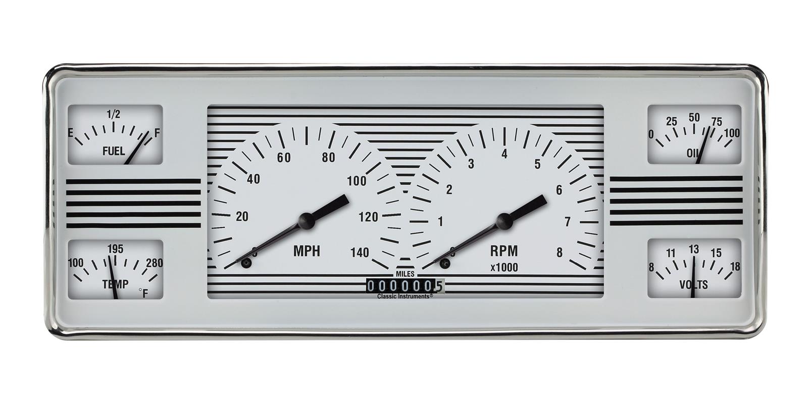 Classic Instruments Gauge Kits and Instrument Clusters FC40WH-FD