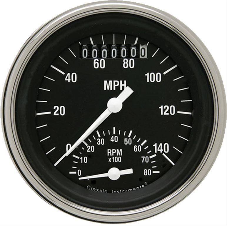 Classic Instruments HR20SLC Classic Instruments Hot Rod Series Gauge