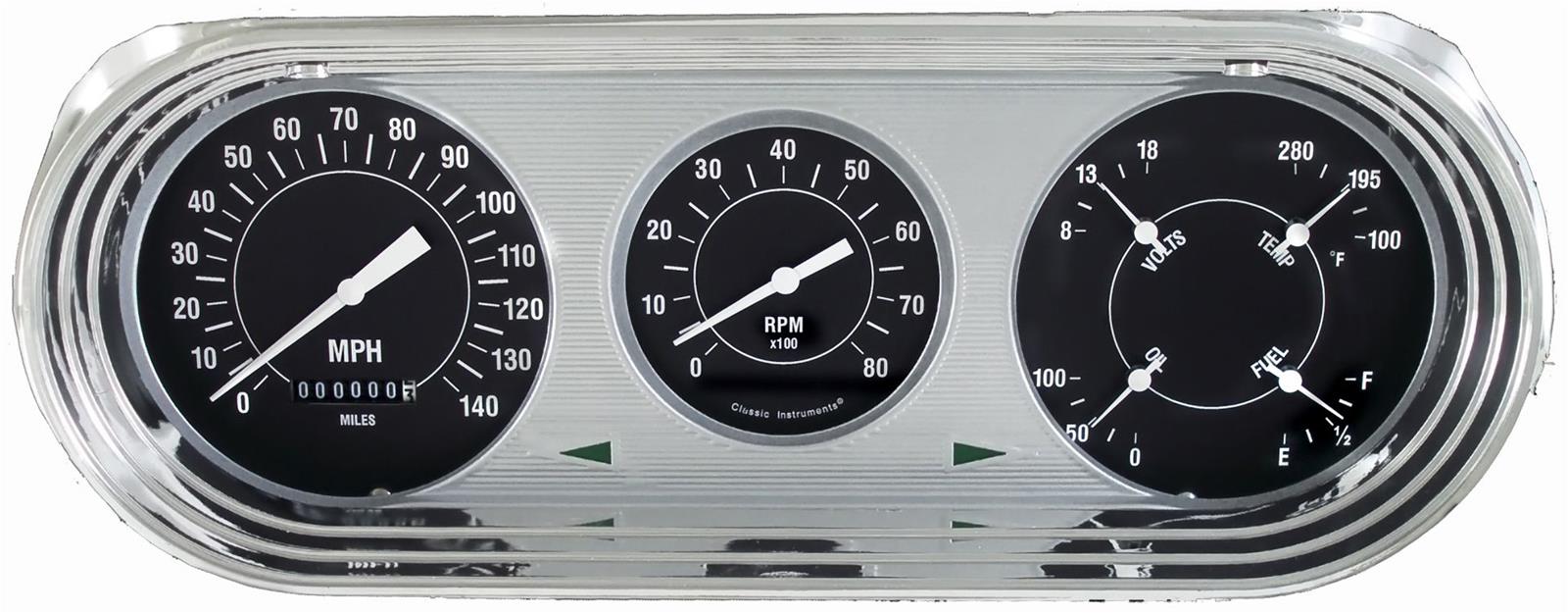 Classic Instruments Gauge Kits and Instrument Clusters NO63HR-LS