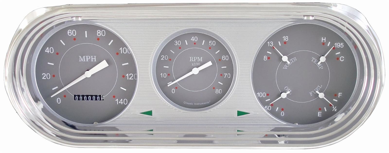 Classic Instruments Gauge Kits and Instrument Clusters NO63SG-LS