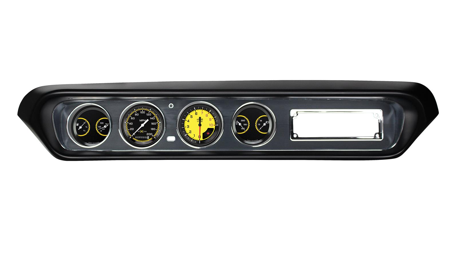Classic Instruments Gauge Kits and Instrument Clusters PC64AXY05 1964-67 GTO direct-fit Cluster