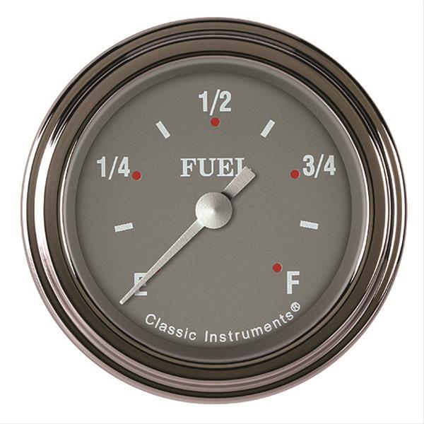 Classic Instruments SG Series Gauges SG109SLF Fuel Gauge, SERIES 2" FUEL PROGRAMMABLE, FULL SWEEP