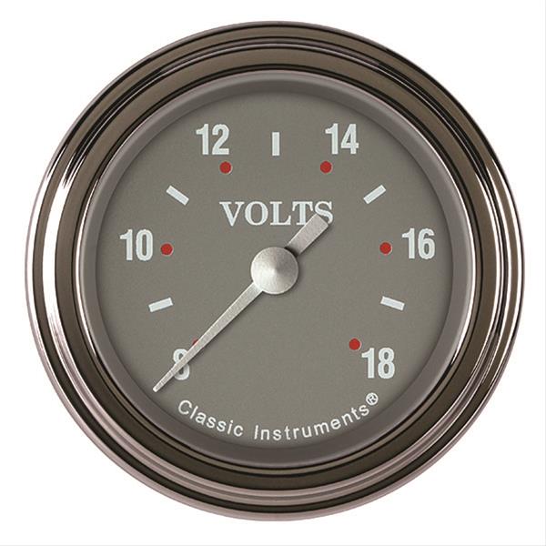 Classic Instruments SG Series Gauges SG130SLF Volt Gauge, SERIES 2" VOLT FULL SWEEP