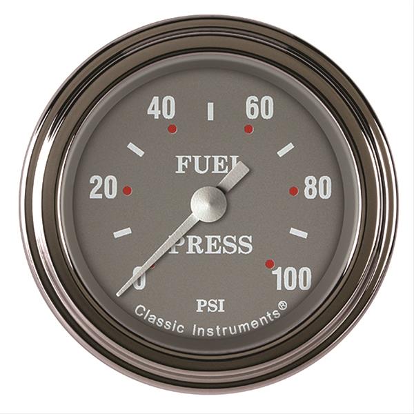 Classic Instruments SG Series Gauges SG146SLF Fuel Pressure Gauge, SERIES 2" FUEL PRES 100psi ELEC FULL SWEEP