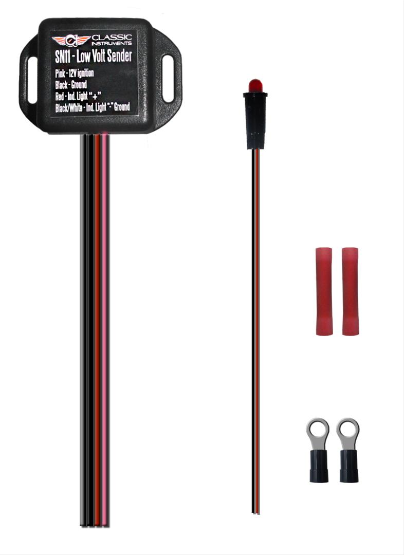 Classic Instruments Indicator and Warning Lights SN11 LOW VOLT LIGHT AND SENSOR