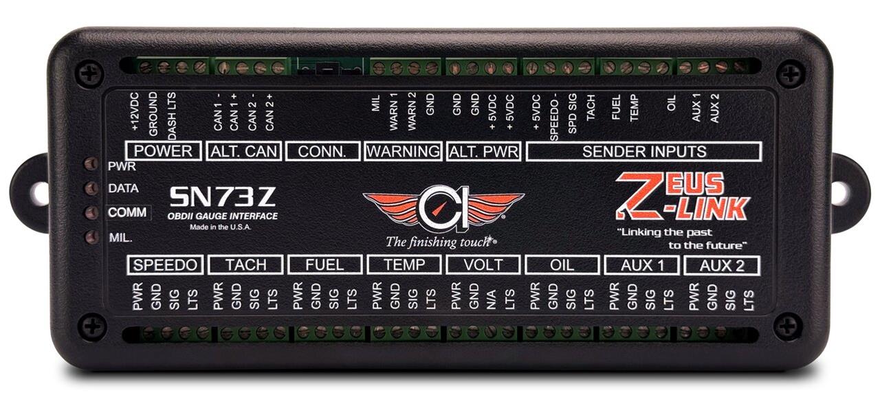 Classic Instruments Zeus Link Gauge Interface Modules SN73Z-S2 Control Modules, Zeus-Link, Module, Holley Sniper II, Each thumbnail 7