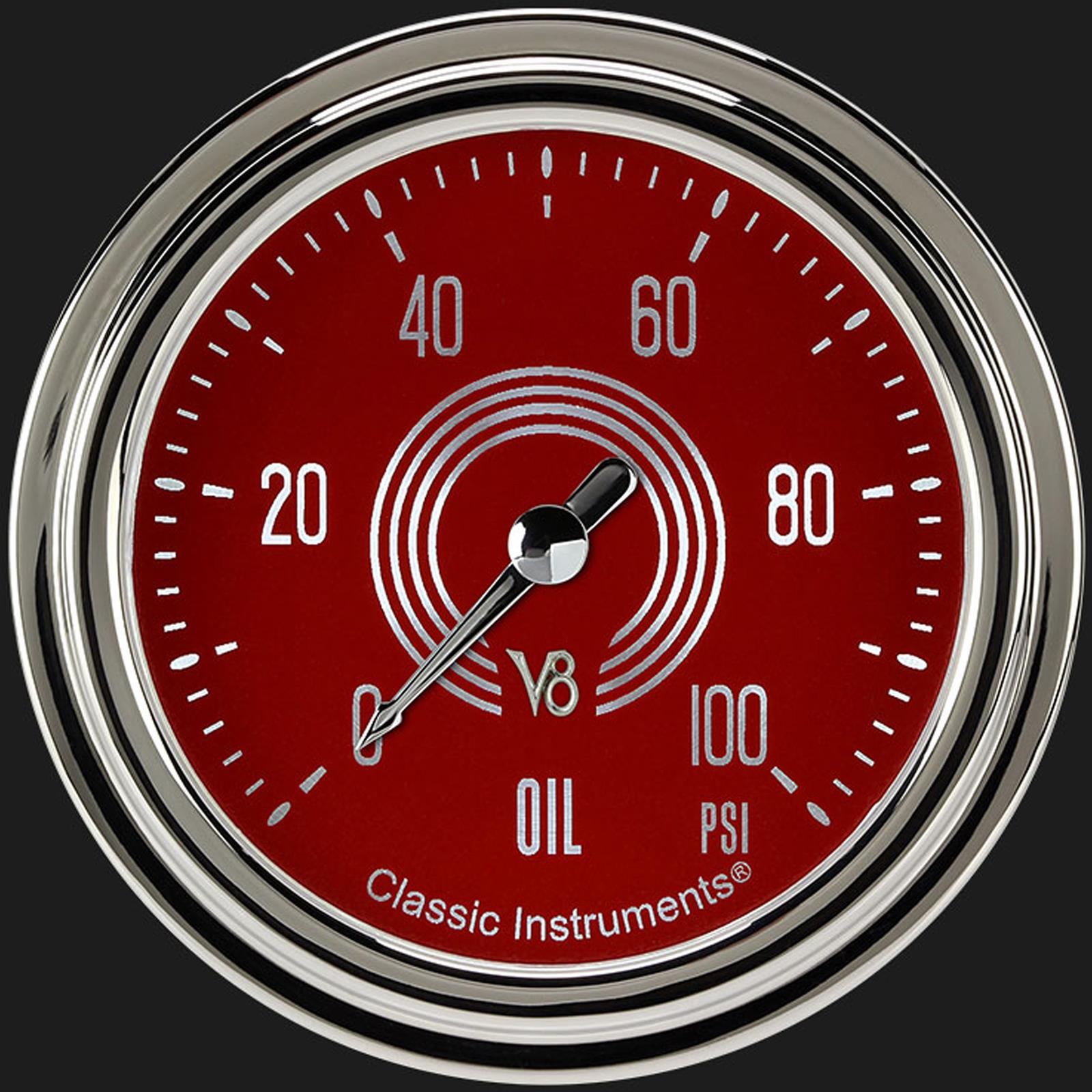 Classic Instruments Gauge Kits and Instrument Clusters V8RS381SLC