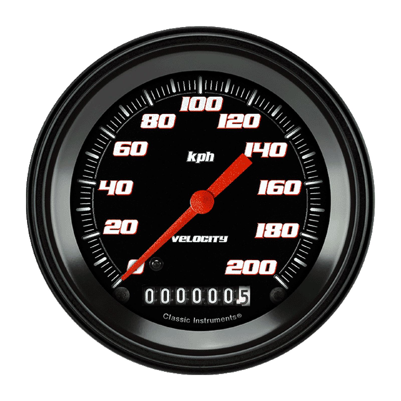 Classic Instruments Gauge Kits and Instrument Clusters VS59BBLF