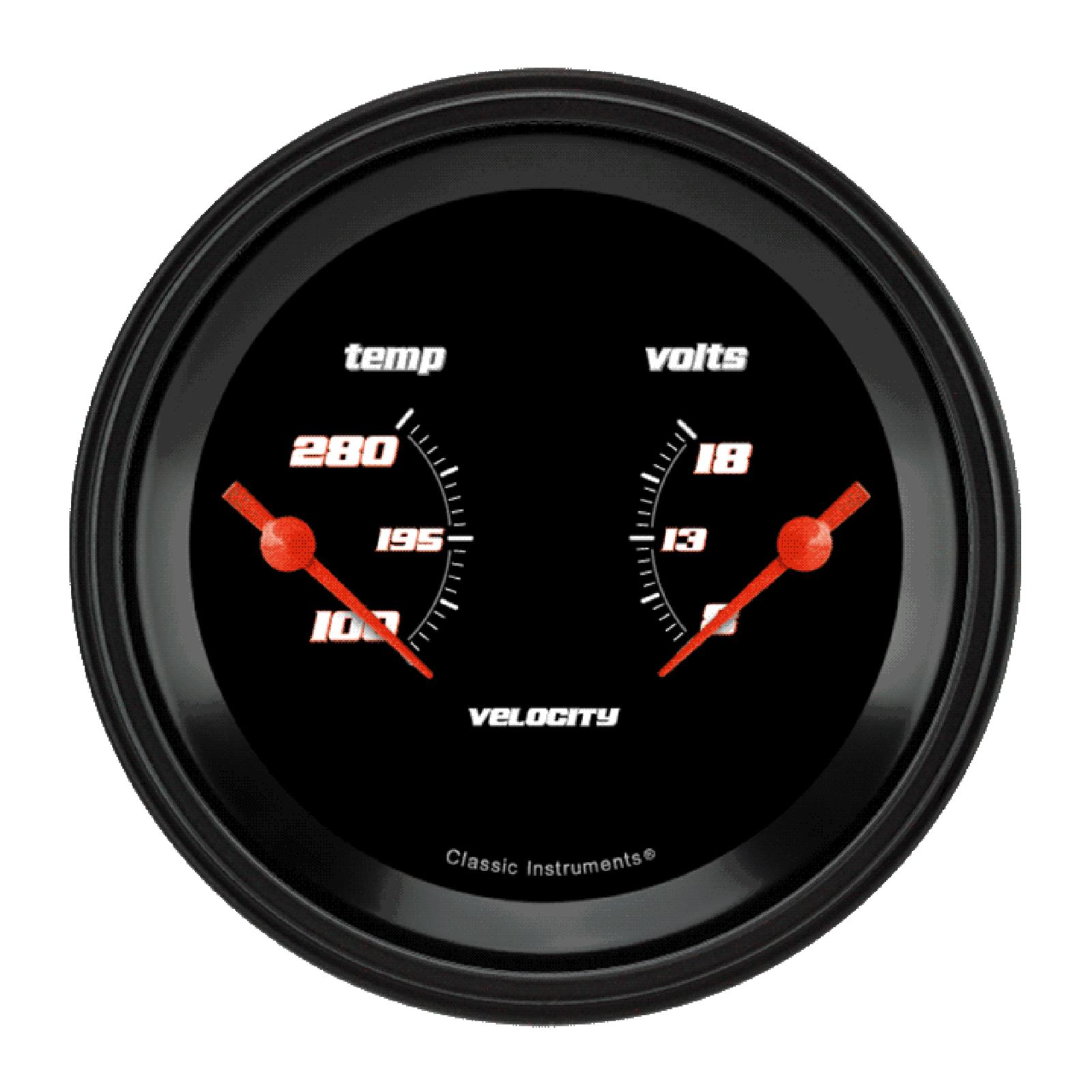 Classic Instruments Gauge Kits and Instrument Clusters VS74BBLF