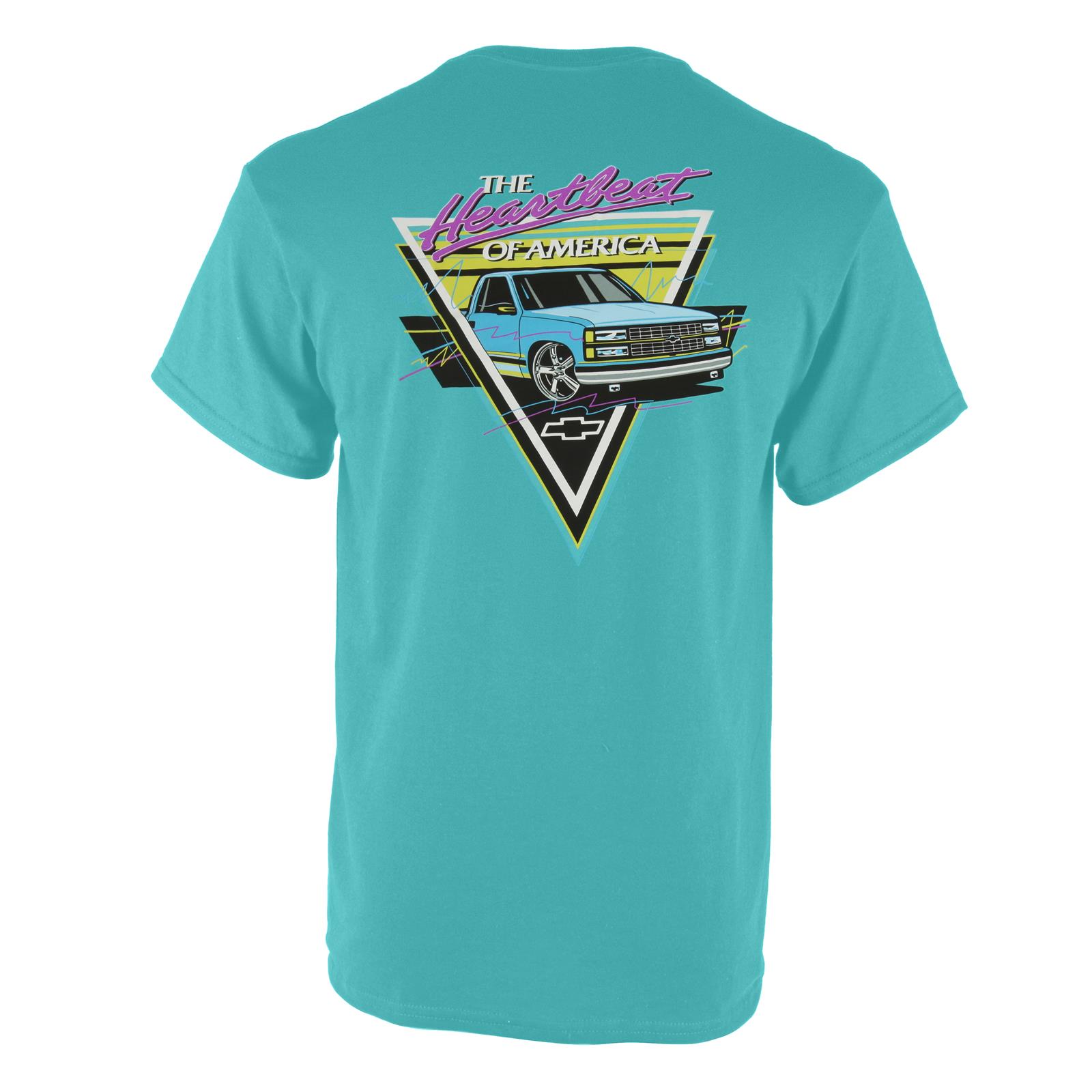 Summit Gifts CT1065 4 OBS Trucks Heartbeat T Shirt Summit Racing summit-gifts-ct1065-4-obs-trucks-heartbeat-t-shirt-summit-racing