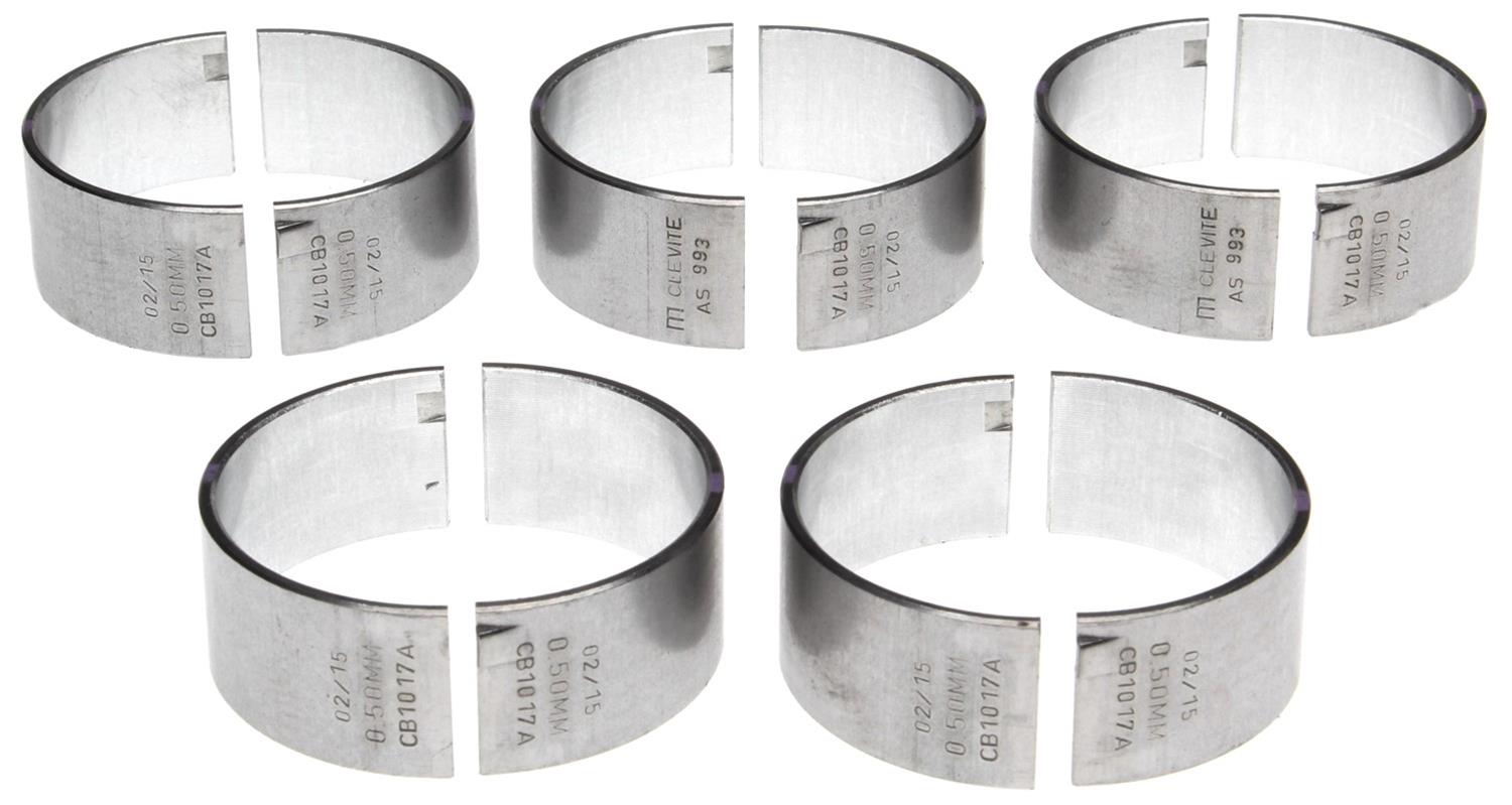 Clevite AL-Series Rod Bearings CB-1017A-.50MM(5) Bearings, AL-Series, Direct Replacement, .50mm Crankshaft Undersize, Audi, Volkswagen, 2.2L, L5, Set of 5