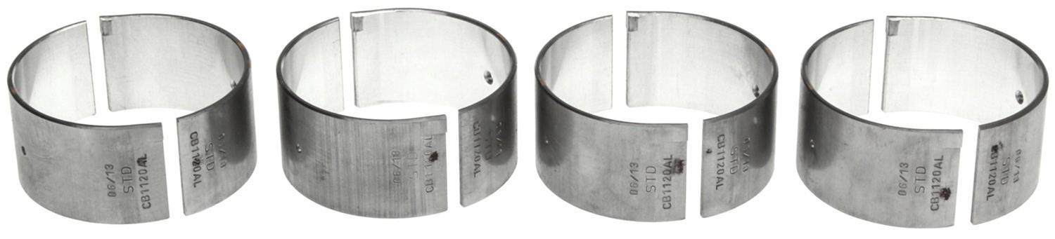 Clevite AL-Series Rod Bearings CB-1120A-.75MM(4) Bearings, AL-Series, Direct Replacement, .75mm Crank Undersize, Hyundai, Plymouth, Dodge, Mitsubishi, Kia, Eagle, 1.6/1.8/2.0/2.4L, L4, Set of 4