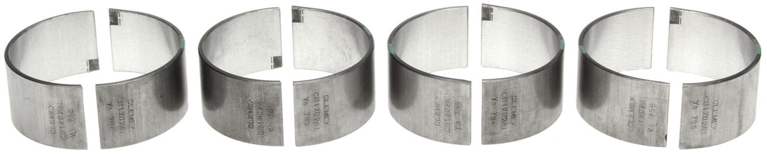 Clevite AL-Series Rod Bearings CB-1202A(4) Bearings, AL-Series, Direct Replacement, Standard Size, Renault, 1.6L, L4, Set of 4
