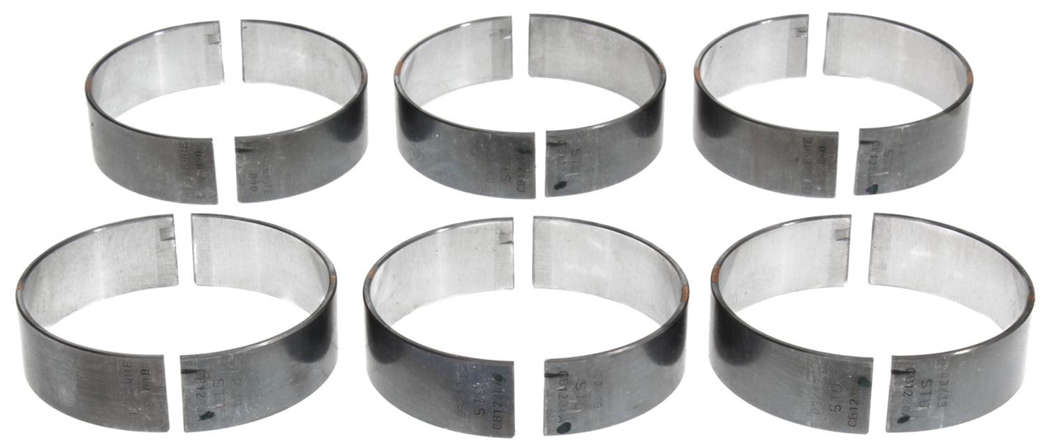 Clevite AL-Series Rod Bearings CB-1228A(6) Bearings, AL-Series, Direct Replacement, Standard Size, GM, 3.0/3.2/3.3/3.8/4.1L, V6, Set of 6