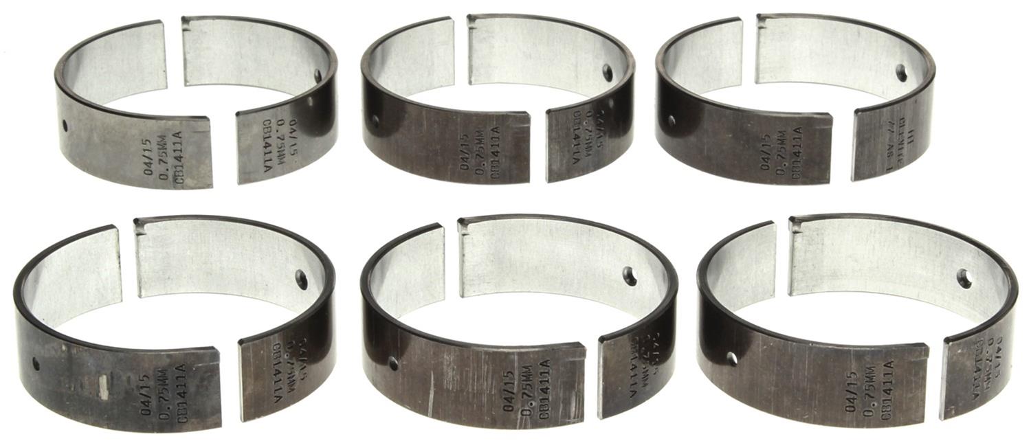 Clevite AL-Series Rod Bearings CB-1411A-.75MM(6) Connecting Bearing Set-Chrylser / Mistubishi 2.5L / 3.0L V6