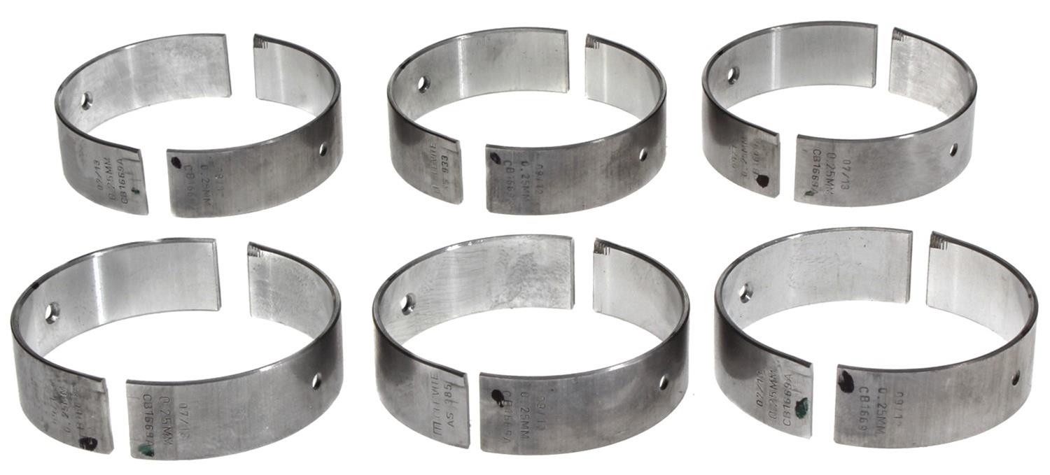 Clevite AL-Series Rod Bearings CB-1669A-.25MM(6) Connecting Bearing Set-Chrysler 3.2L 197CID 3.5L 215CID V6