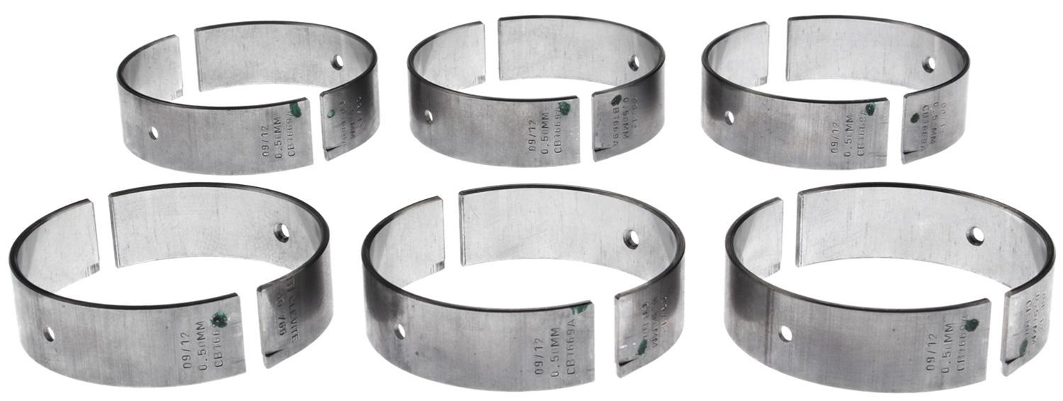 Clevite AL-Series Rod Bearings CB-1669A-.50MM(6) Connecting Bearing Set-Chrysler 3.2L 197CID 3.5L 215CID V6