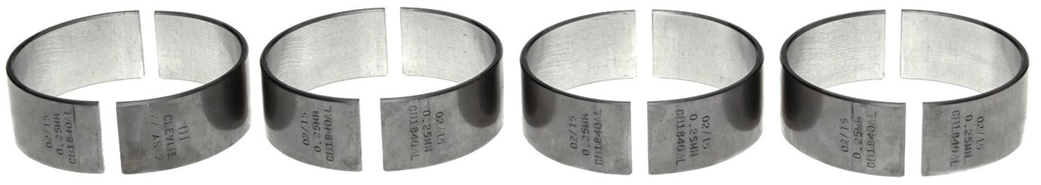 Clevite AL-Series Rod Bearings CB-1840A-.25MM(4) Connecting Bearing Set-Ford 4, 2.0L DOHC, 2004-2005