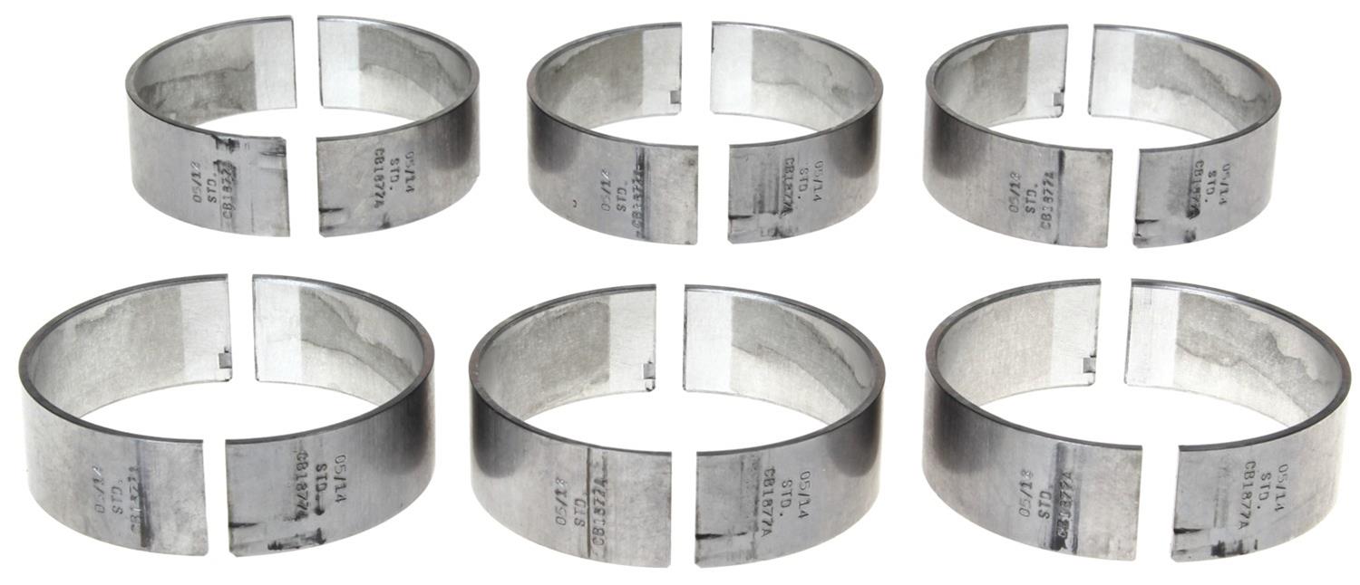 Clevite AL-Series Rod Bearings CB-1877A(6) Bearing, A-Series, Standard Size, AL-5, Buick, Cadillac, Chevrolet, GMC, Pontiac, Saab, Saturn, Suzuki, Set of 6