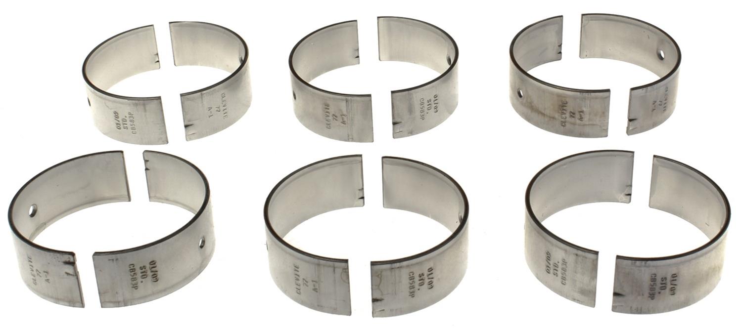 Clevite P-Series Rod Bearings CB-583P(6) Ford Prod. 6, 170-200-250, 1960-83