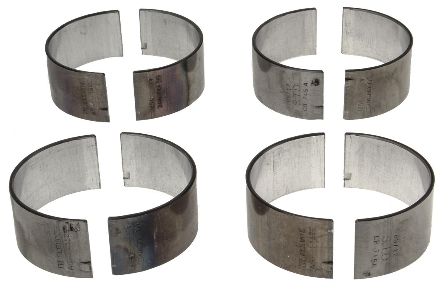 Clevite AL-Series Rod Bearings CB-745A-40(4) Connecting Bearing Set-Chevrolet 4, 6, 8, 112-121-122-134-153-194-230-250-265-283-302-327,