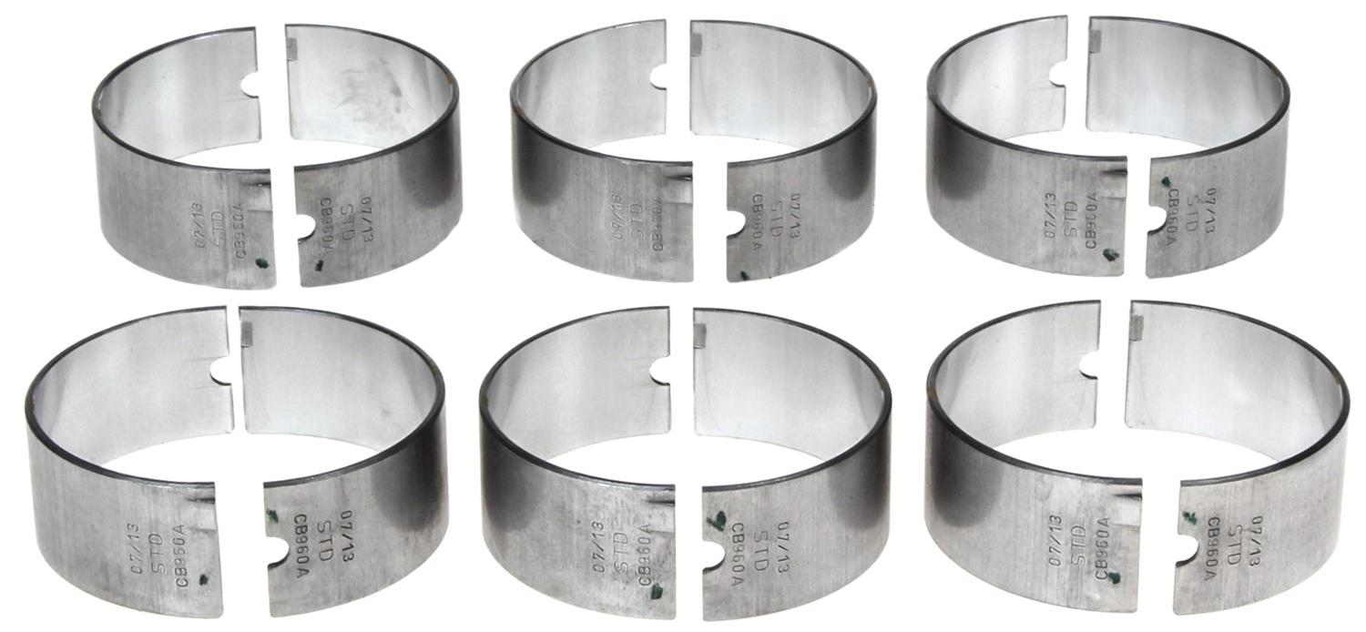 Clevite AL-Series Rod Bearings CB-960A(6) Bearings, AL Series, Direct Replacement, Standard Size, AMC, Jeep, L6, Set of 6