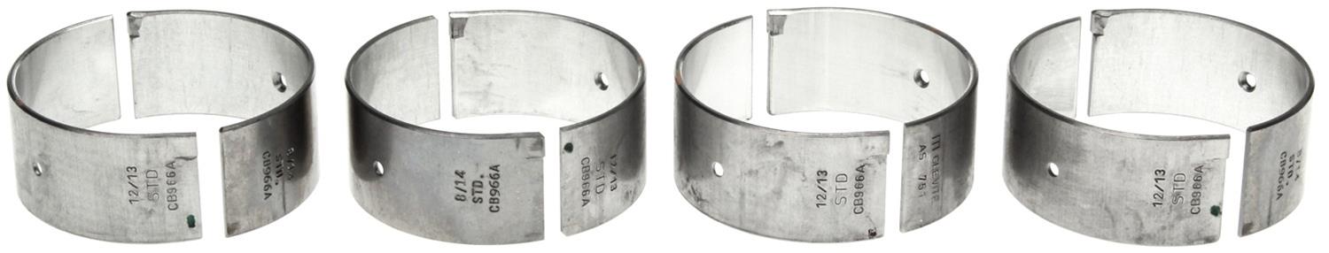 Clevite AL-Series Rod Bearings CB-966A(4) Bearings, AL Series, Direct Replacement, Standard Size, Nissan, 1.6/2.0/2.2L, Set of 4