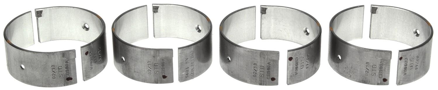 Clevite AL-Series Rod Bearings CB-980A(4) Bearings, AL Series, Direct Replacement, Standard Size, Nissan, 1.0/1.2/1.3/1.4/1.5L, Set of 4