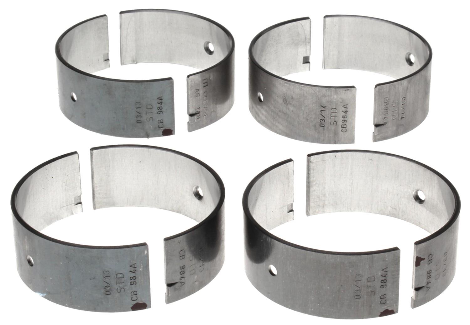 Clevite AL-Series Rod Bearings CB-984A-.50MM(4) Bearings, AL Series, Direct Replacement, 0.50mm Crankshaft Undersize, Ford, 2.3L, Set of 4