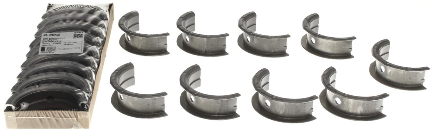 Clevite Coated V-Series Main Bearings MB-3249VU(9) Chrysler Products V8, 426, 1963-71