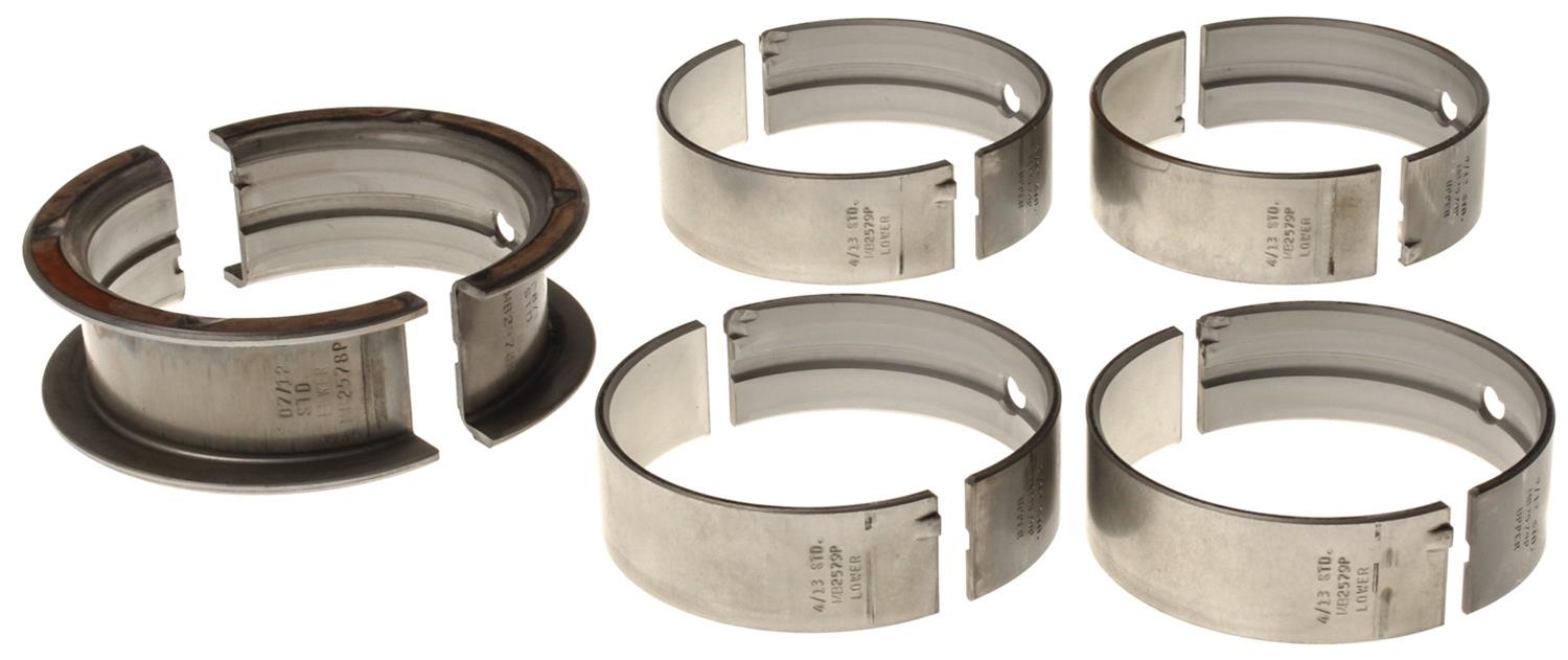 Clevite P-Series Main Bearings MS-1041P-30 Bearings, P Series, 1/2 Groove, .030 in. Crankshaft Undersize, Tri Metal, AMC, V8, Set of 5