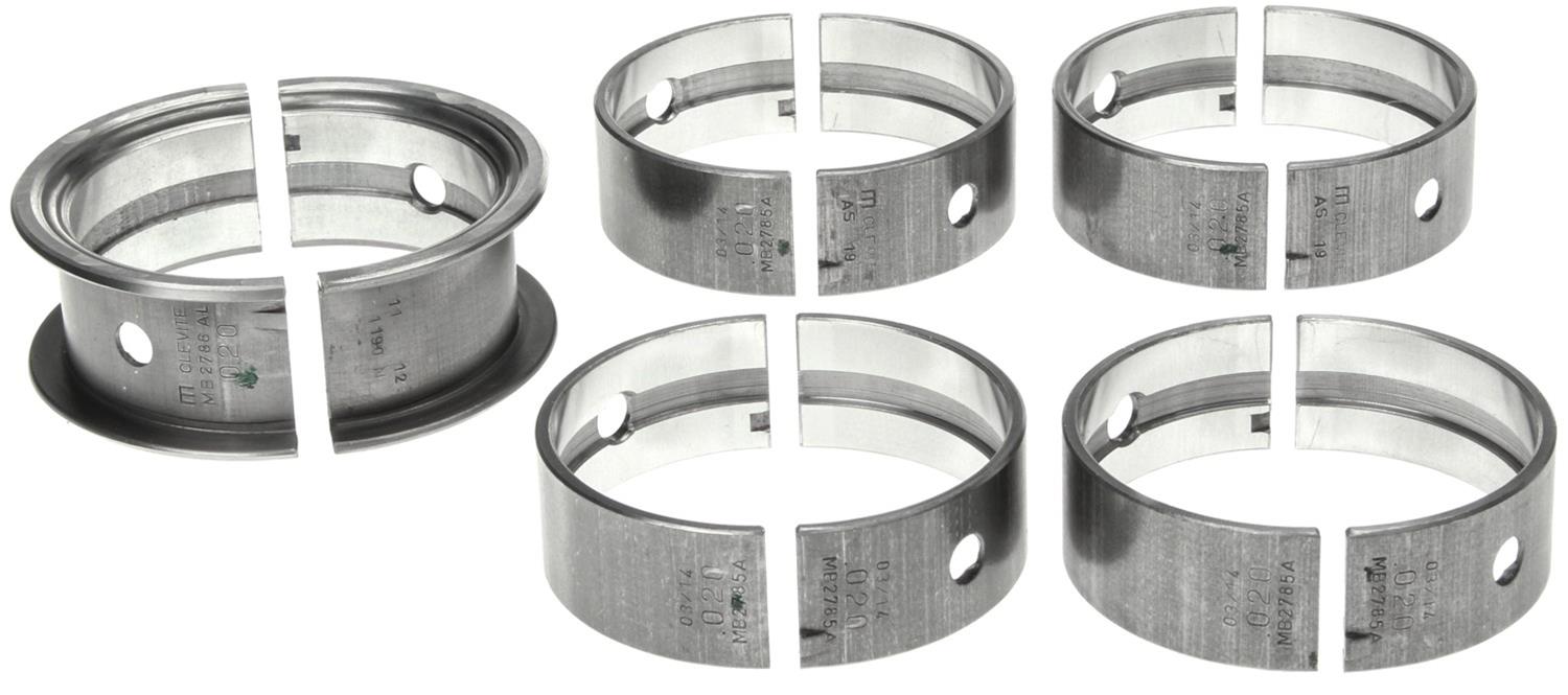 Clevite AL-Series Main Bearings MS-1545A-20 Bearing Set-Daewoo 1498cc, 1618cc, GM 1196cc, 1296cc, 1389cc, 1598cc
