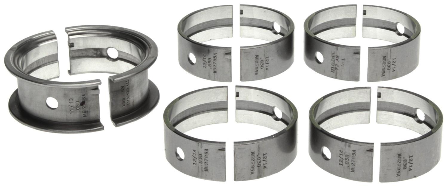 Clevite AL-Series Main Bearings MS-1545A-30 Bearing Set-Daewoo 1498cc, 1618cc, GM 1196cc, 1296cc, 1389cc, 1598cc
