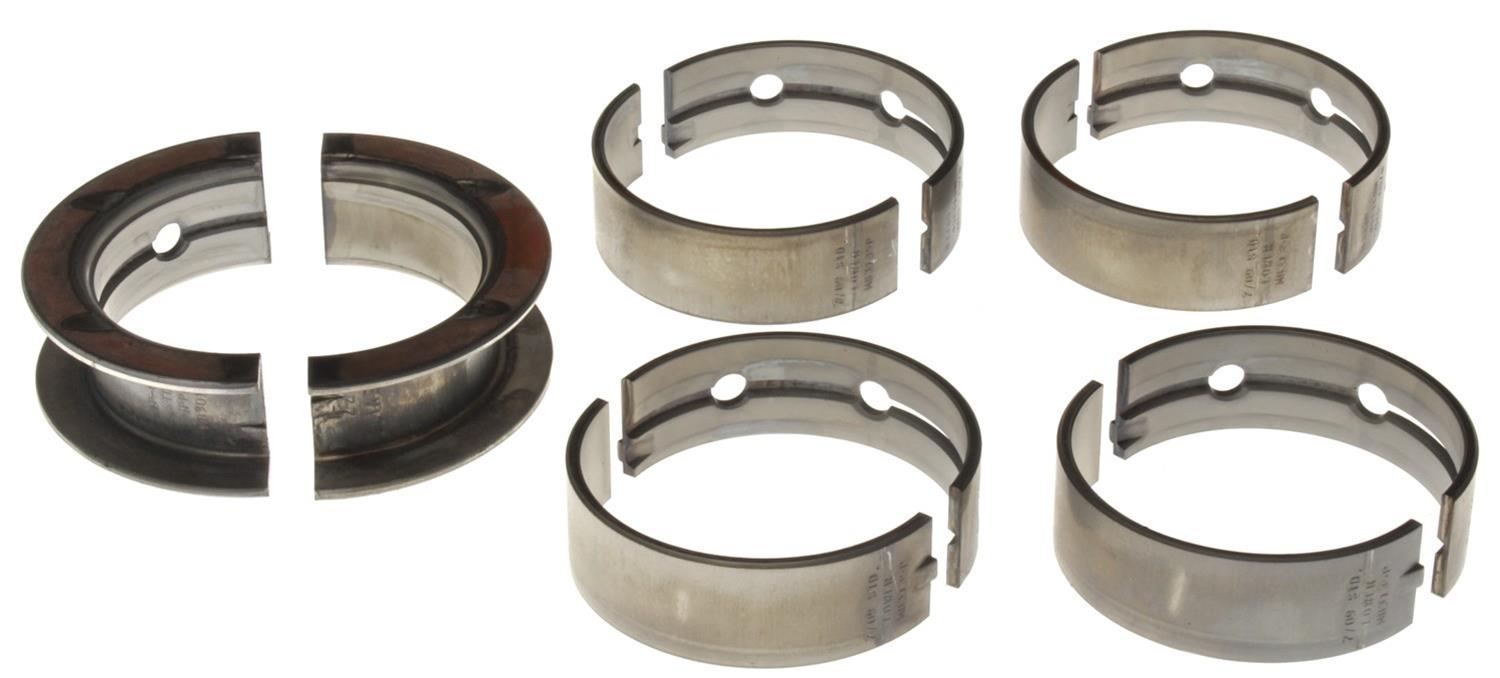 Clevite P-Series Main Bearings MS-1643P-10 Bearings, P-Series, 1/2 Groove, 0.010 in. Crankshaft Undersize, Tri-Metal, Buick, Chevrolet, Olds, Pontiac, Set