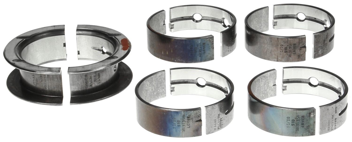 Clevite AL-Series Main Bearings MS-1733A Bearings, AL-Series, 1/2 Groove, AL-5, Standard Size, AMC, Buick, Chevy, Jeep, GMC, Oldsmobile, Pontiac, Set