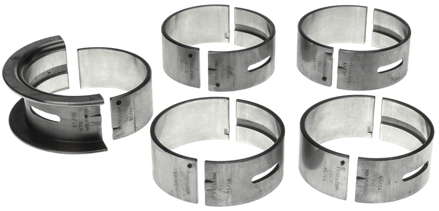 Clevite AL-Series Main Bearings MS-1743A Bearing Set-Ford Pass. & Trk. 140(2.3L) 4-cyl. (1990-93)