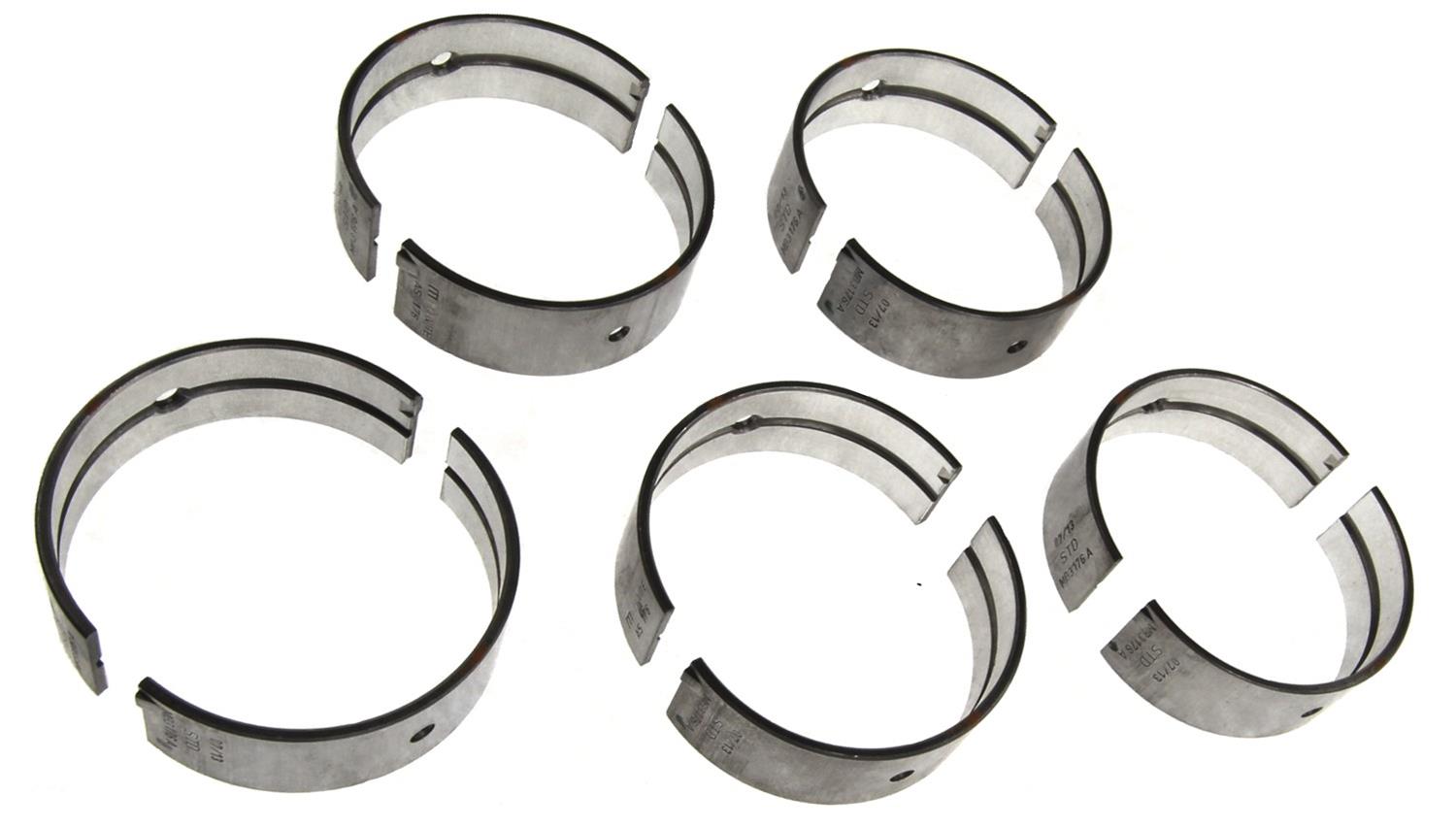 Clevite AL-Series Main Bearings MS-1804A-.25MM Bearing Set-Acura/Honda 1590, 1958, 2056cc 4-cyl. (1986-93)