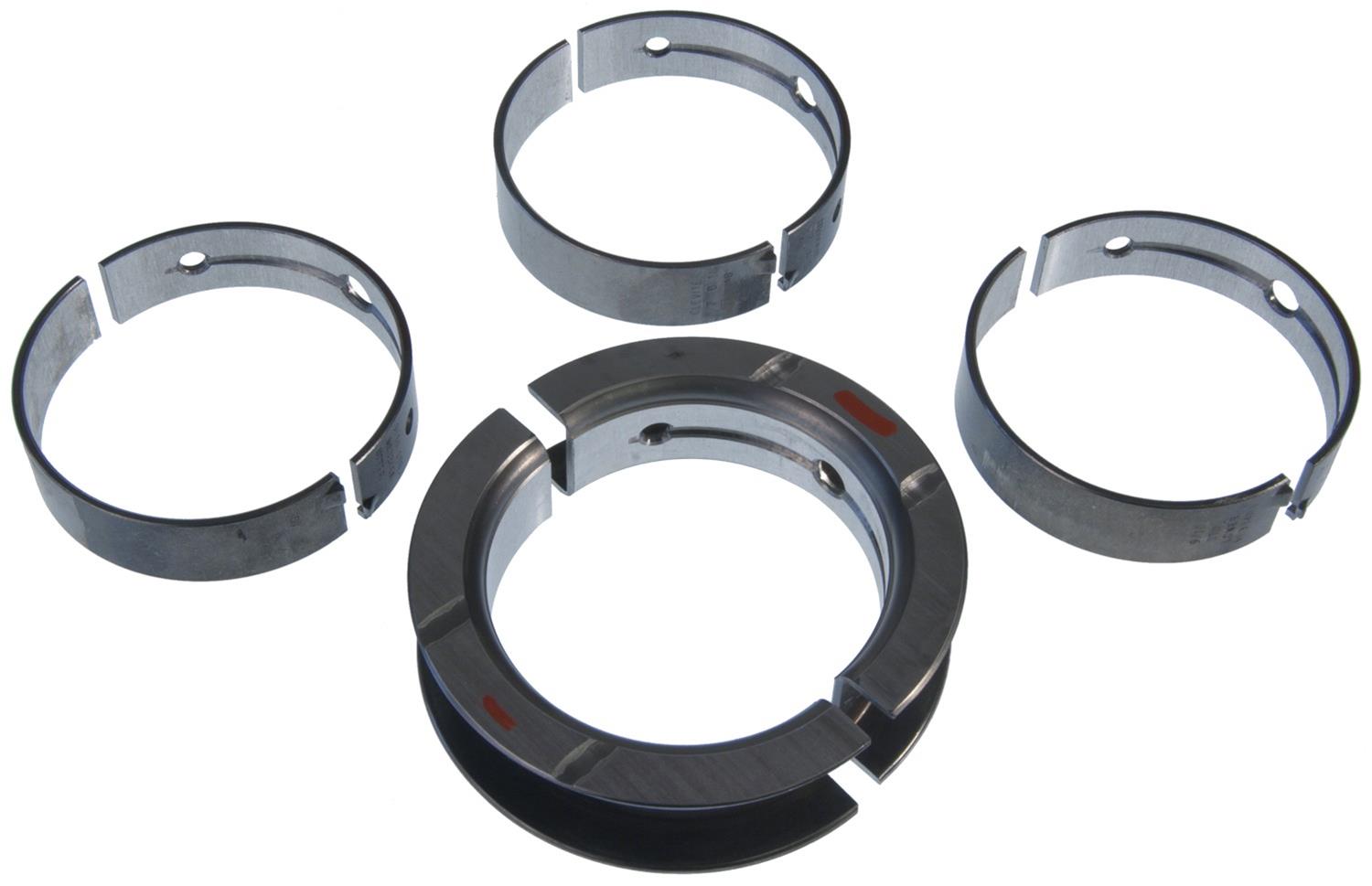 Clevite AL-Series Main Bearings MS-1946A-.25MM Bearings, AL-Series, 1/2 Groove, AL-5, 0.25mm Crankshaft Undersize, Chrysler, Dodge, Eagle, Jeep, Plymouth, Volkswagen, Set